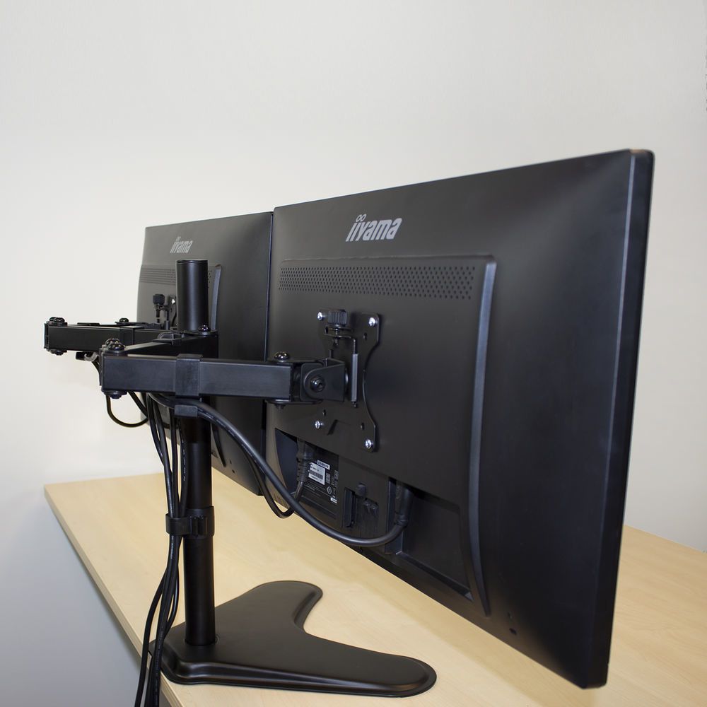ACT AC8320 Monitor desk stand 2 screens up to 35
