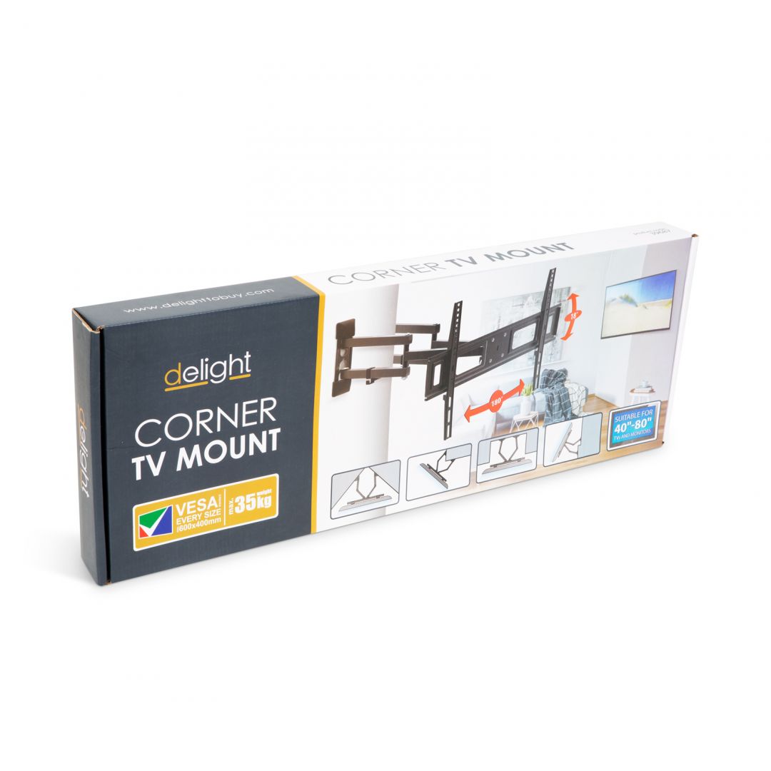 Delight TV Fali tartókonzol sarkokhoz 40-80