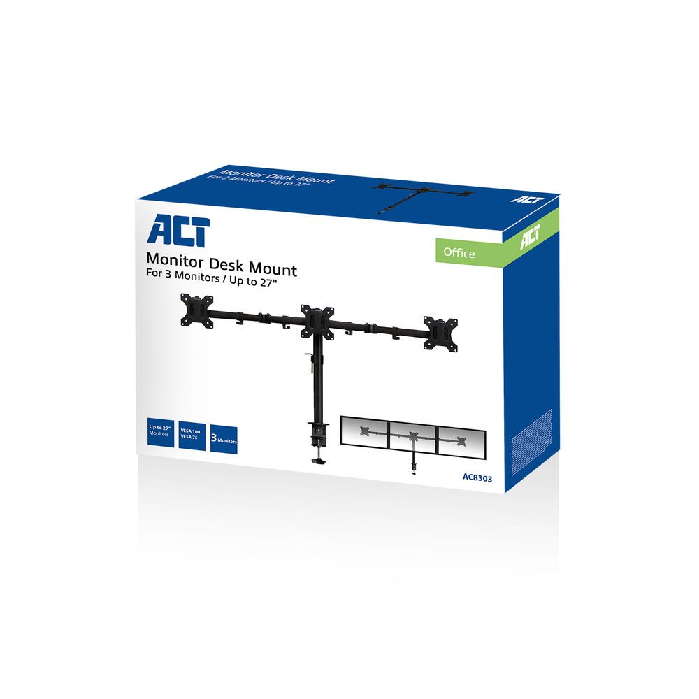 ACT AC8303 Tripple monitor arm 27