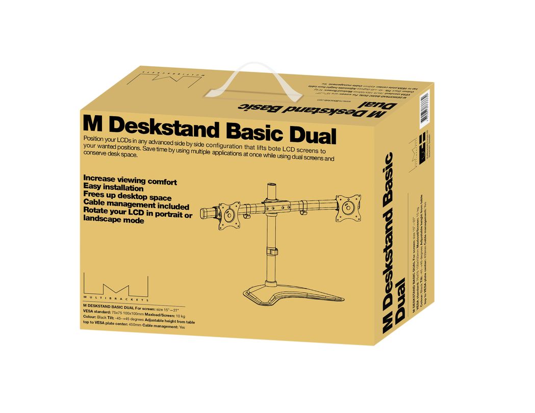 Multibrackets M Deskstand Basic Dual 15
