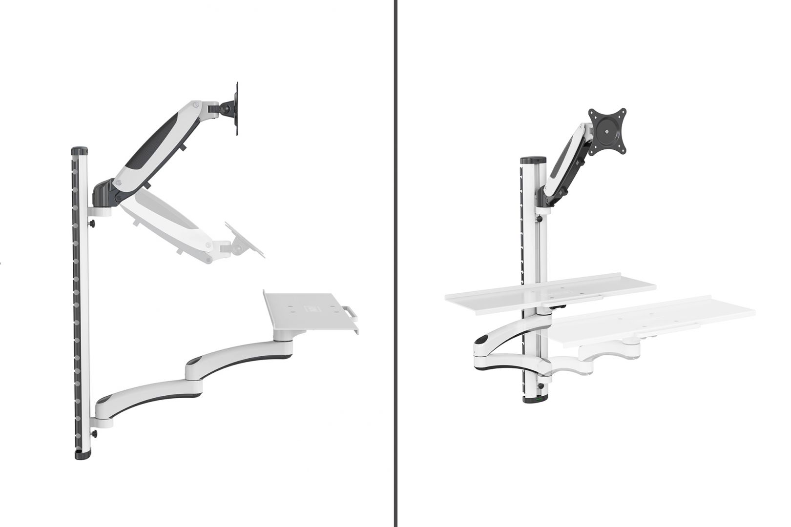 Digitus DA-90451 Workstation (monitor, keyboard, mouse) Wall Mount 32