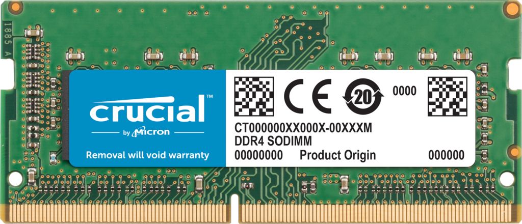 Crucial 16GB DDR4 2400MHz SODIMM