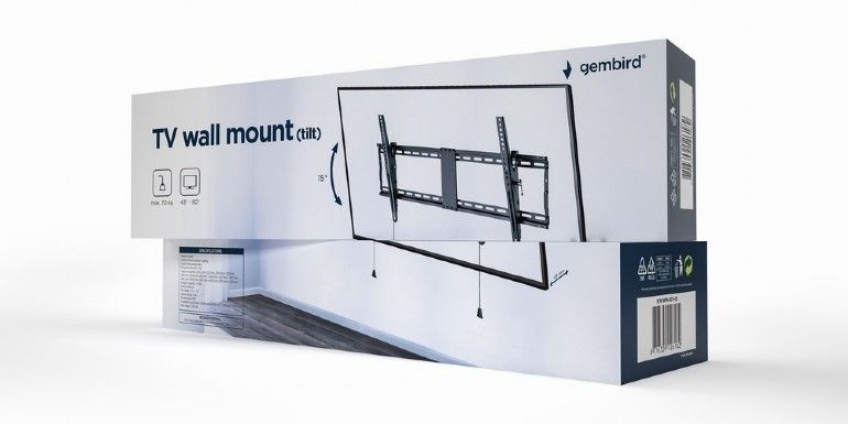 Gembird WM-90T-01 Filt TV Wall Mount 43