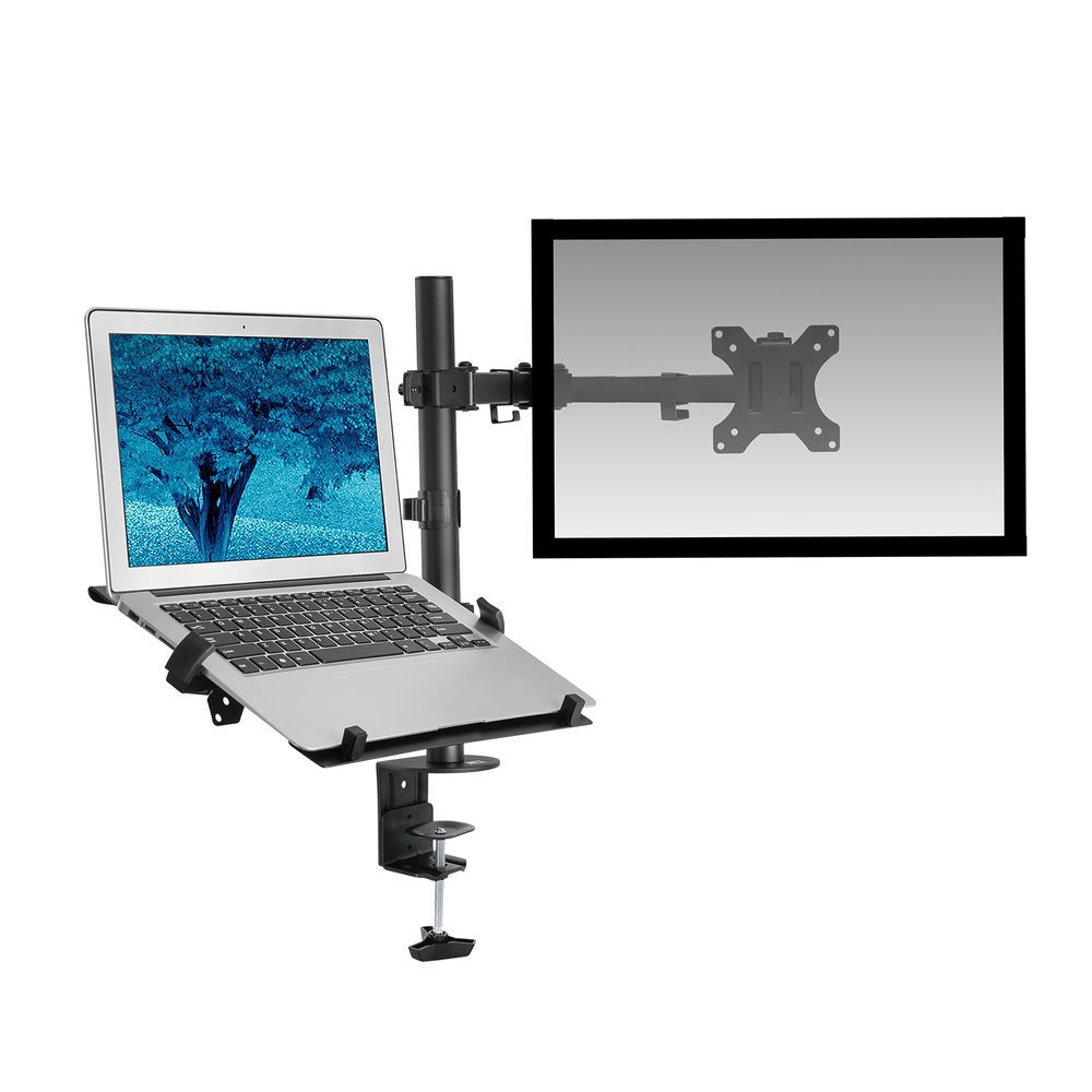 ACT AC8305 Single Monitor Arm with Laptop Arm 10