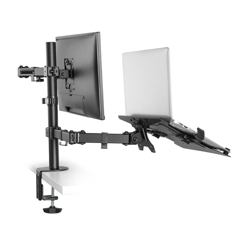ACT AC8305 Single Monitor Arm with Laptop Arm 10