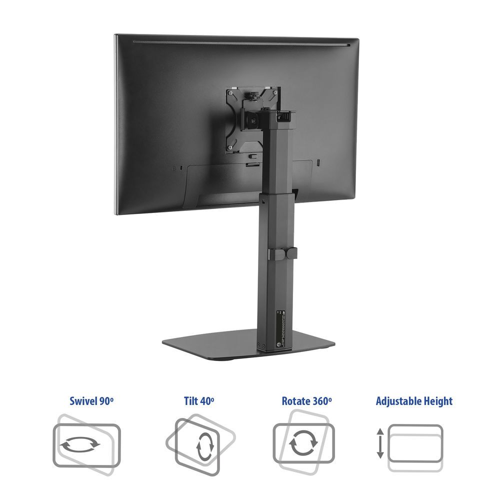 ACT AC8331 Free Standing Gas Spring Monitor Arm Office 10