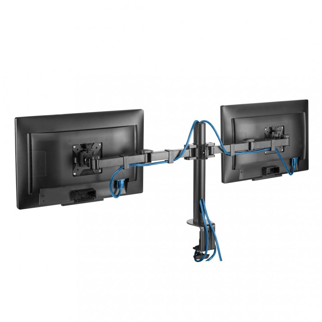 Hama Full Motion Double Monitor Arm 13