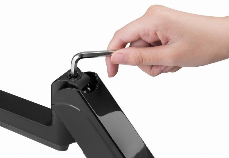 Gembird MA-DA3-01 Desk mounted adjustable mounting arm for 3 monitors full-motion 17