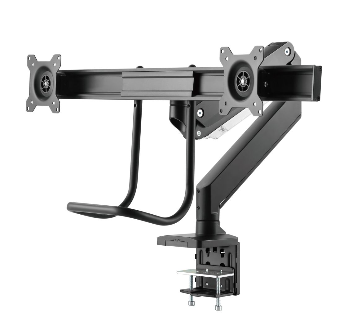 Gembird MA-DA2-04 Desk mounted adjustable monitor arm for 2 monitors 17