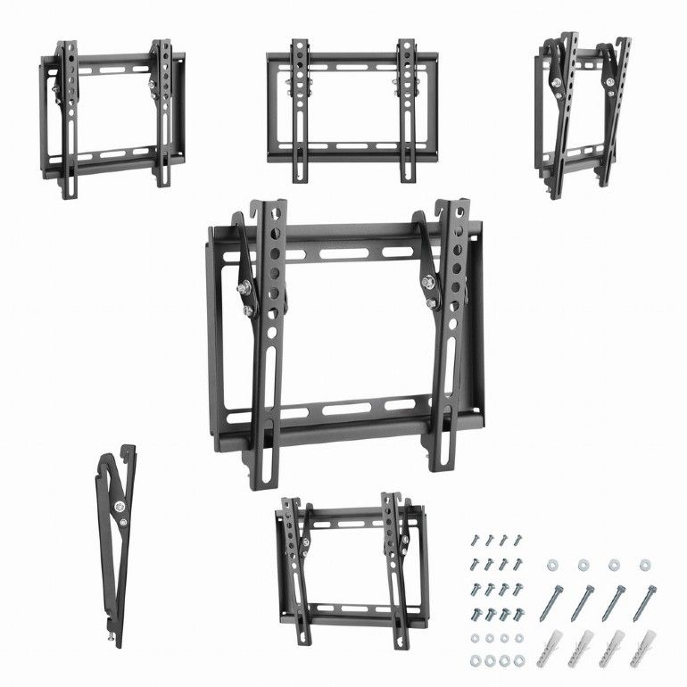 Gembird WM-42T-04 TV wall mount (tilt) 23”-42” Black