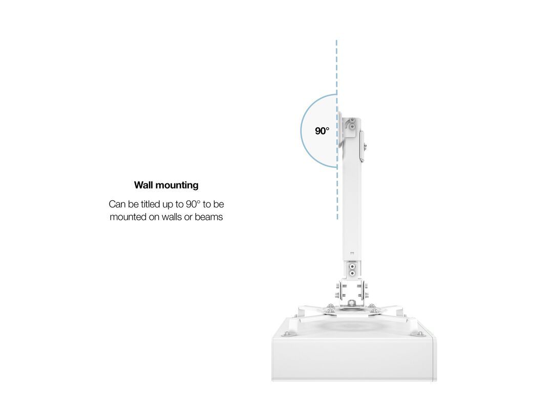 Multibrackets M Universal Projector Ceiling Mount I White