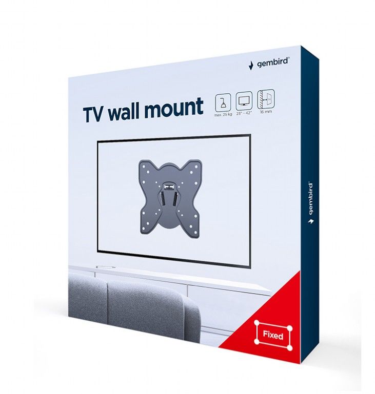 Gembird WM-42F-03 TV Wall Mount 23