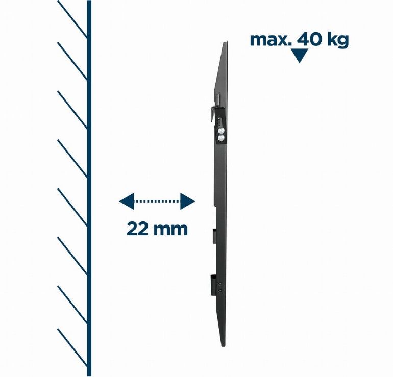 Gembird WM-70F-02 TV Wall Mount 37