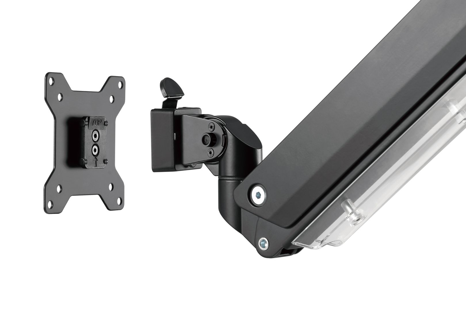 Digitus Universal Single Monitor Mount with Gas Spring and Clamp Mount 15-35