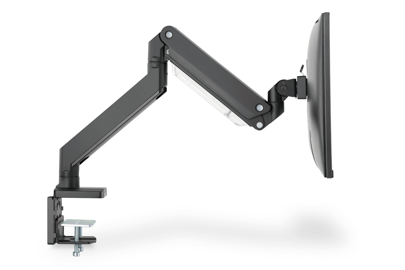 Digitus Universal Single Monitor Mount with Gas Spring and Clamp Mount 15-35