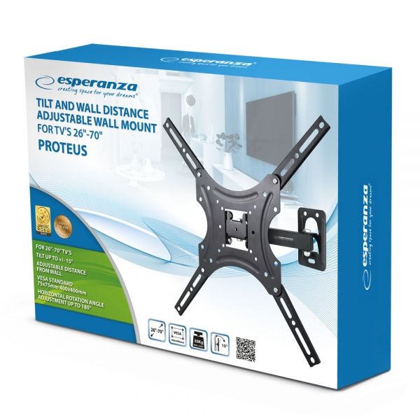 Esperanza ERW015 Proteus TV Wall mount 26