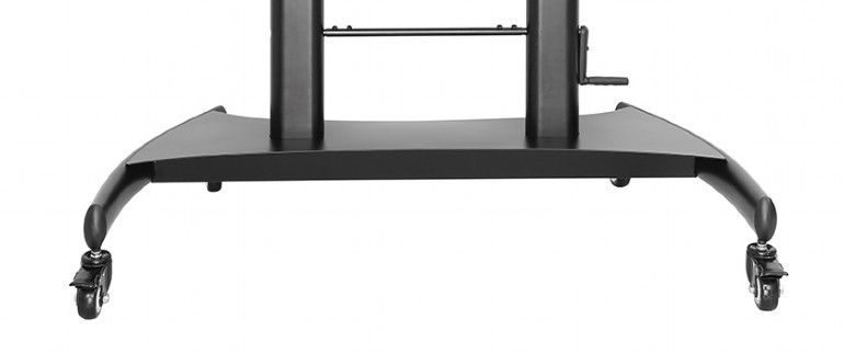 Gembird TVS-100T-02 Height adjustable TV floor stand with caster wheels 60