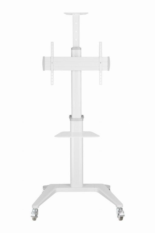 Gembird TVS-70T-02-W Aluminum TV floor stand with caster wheels 37