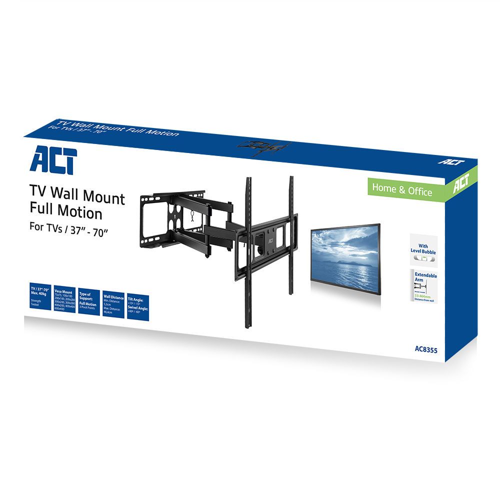 ACT Full Motion TV Wall Mount 37
