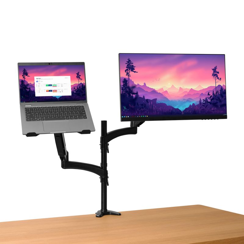 Trust Mara Monitor & Laptop Arm Black