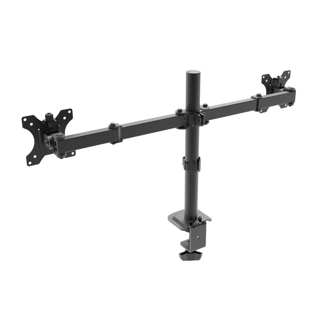 Akyga AK-MB-02 Dual Monitor Arm Double Desk Mount 2x10kg VESA 75x75mm / 100x100mm 15-32