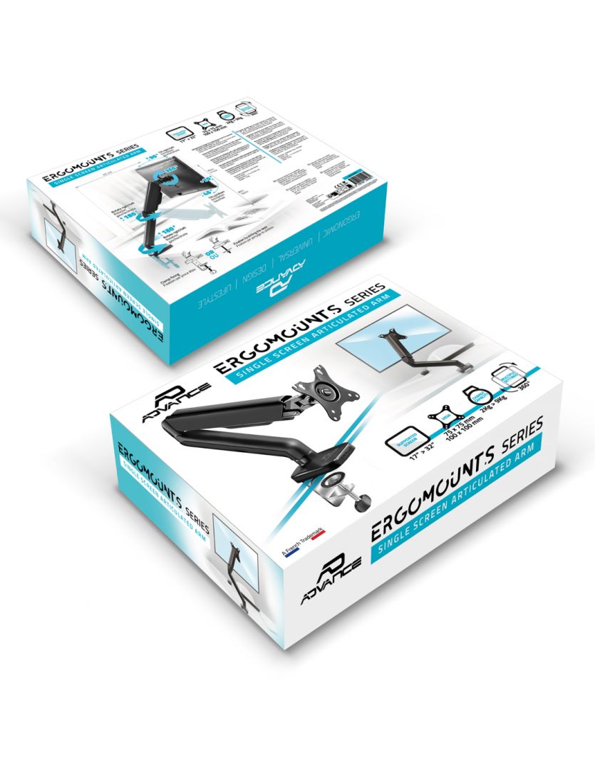 Advance ErgoMounts Single 17