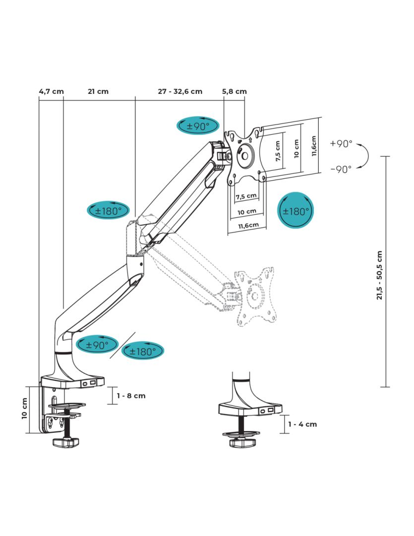 Advance ErgoMounts Xtrem 17