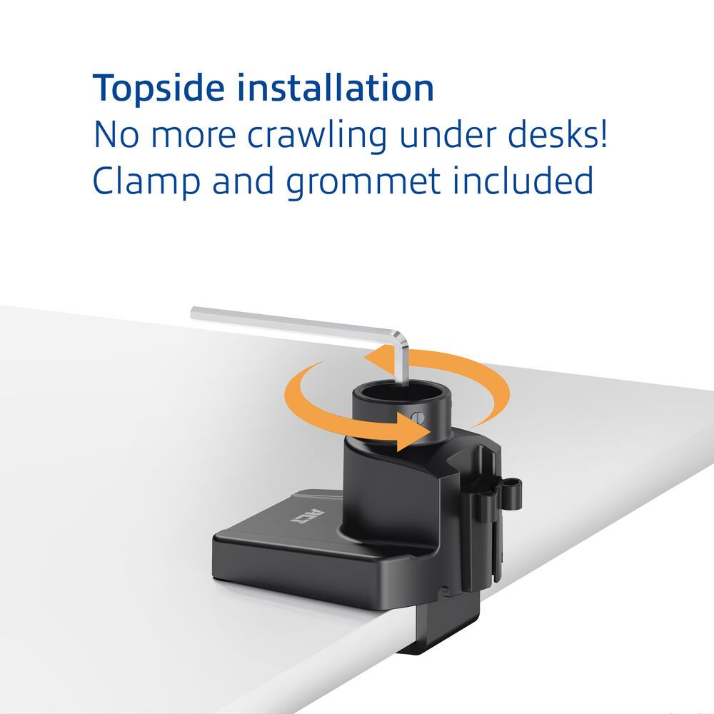 ACT AC8327 Single monitor arm office solid pro with mechanical spring