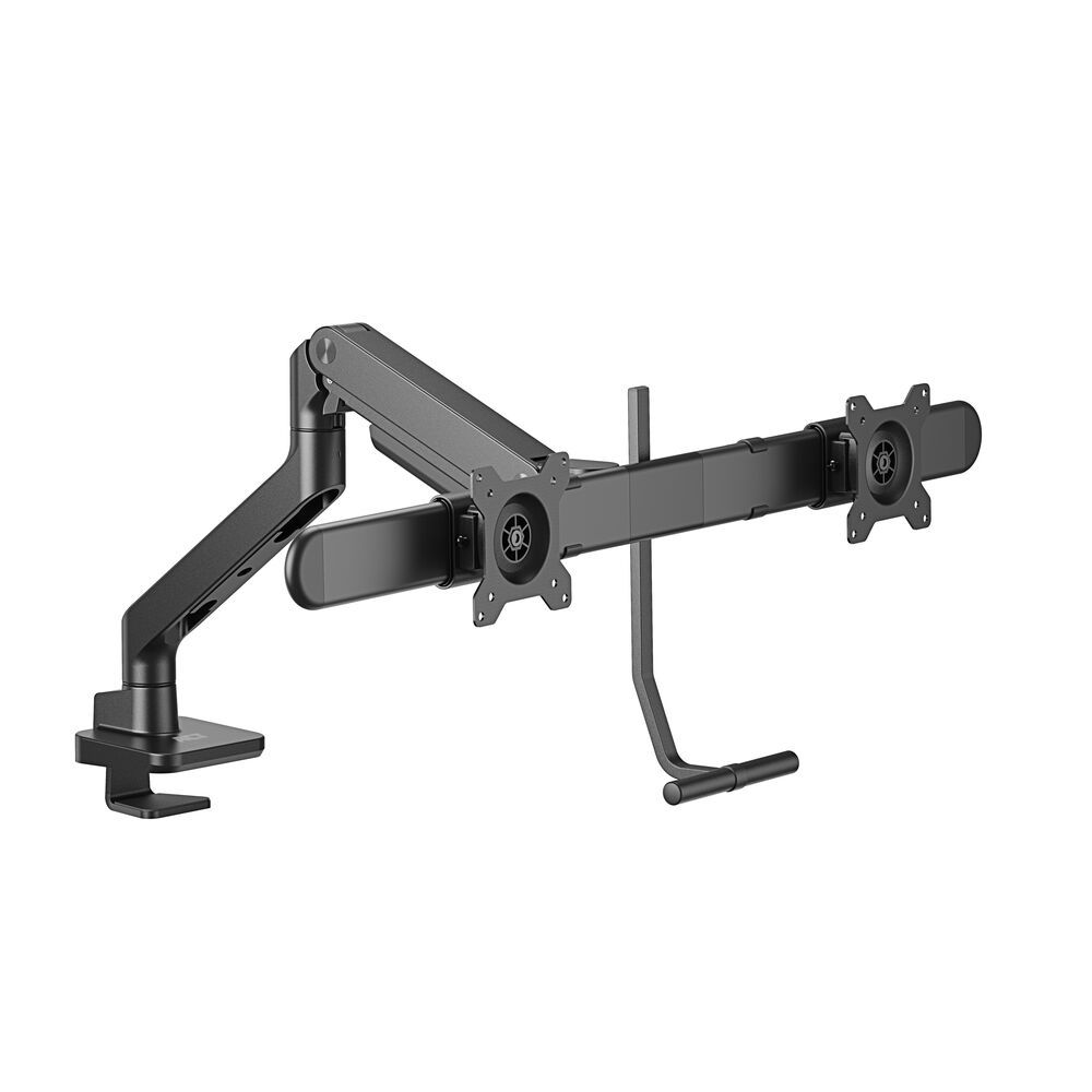 ACT AC8344 Dual Monitor Arm Office Premium with Gas Spring Crossbar