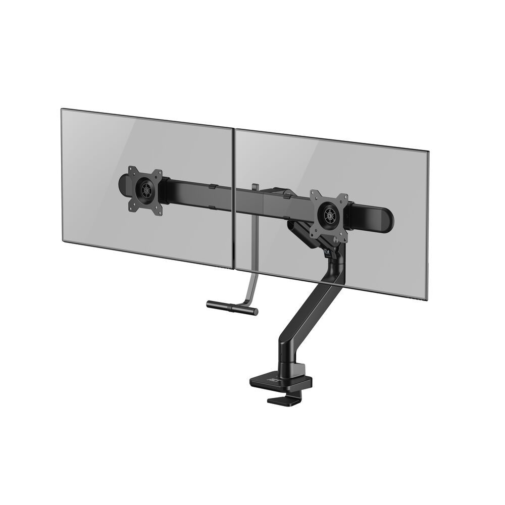 ACT AC8344 Dual Monitor Arm Office Premium with Gas Spring Crossbar