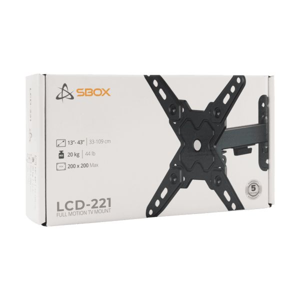 SBOX LCD-221-2 Wall Mount 13