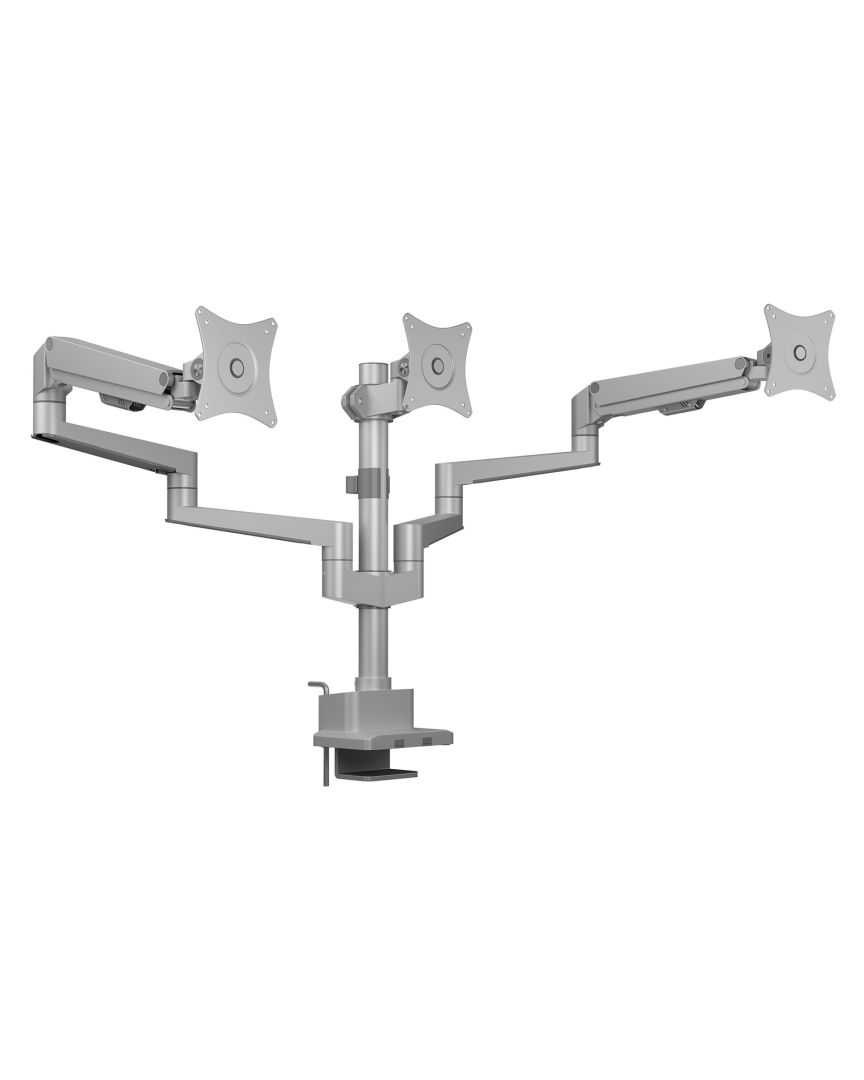 Raidsonic IcyBox IB-MS525-T Three Monitor Stand Desk mounted 17