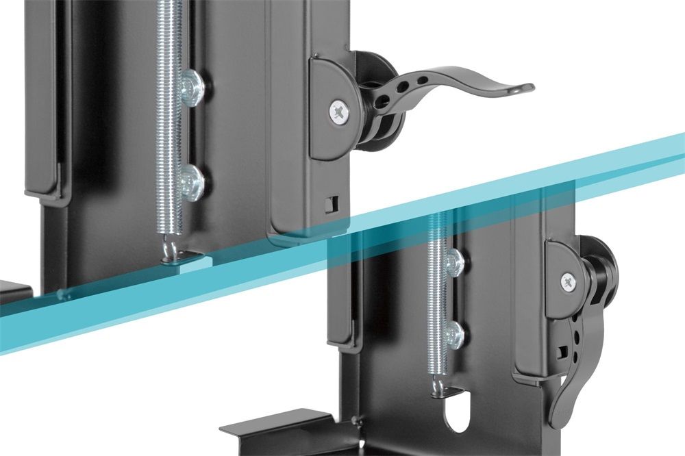 Digitus -90411 Univerzális asztali számítógép tartó Black