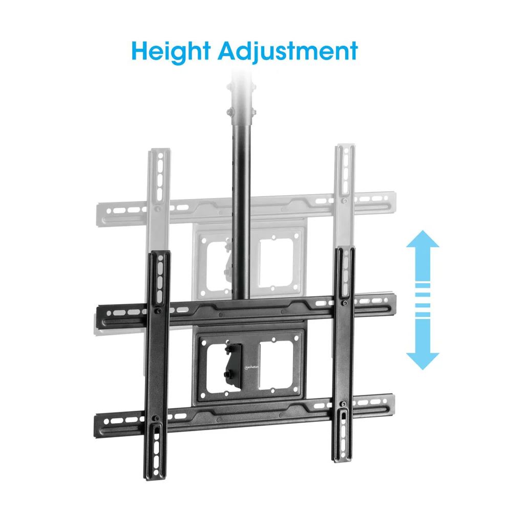 Manhattan Full-Motion Height-Adjustable TV Ceiling Mount 37
