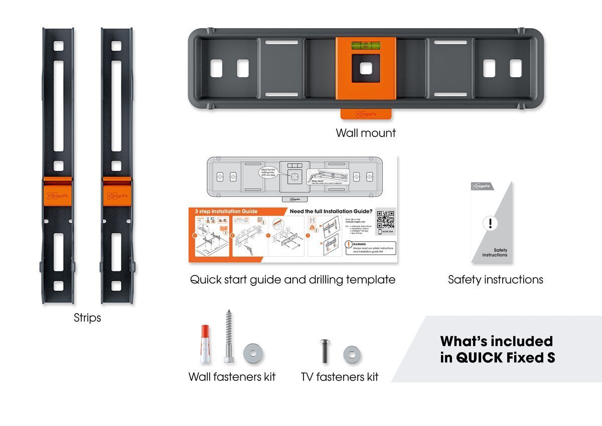 Vogel's TVM 1205 Fixed TV Wall Mount