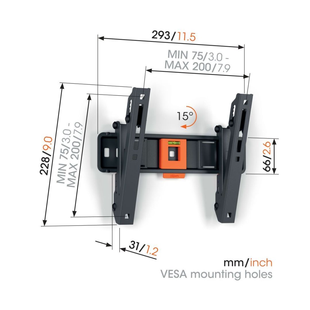 Vogel's TVM 1215 Tilting TV Wall Mount