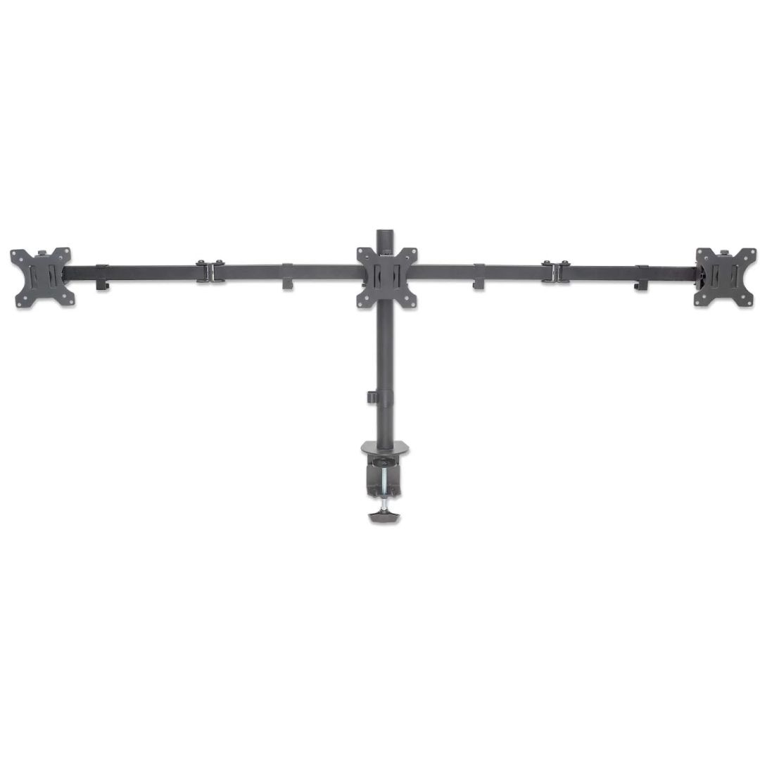 Manhattan LCD Monitor Mount with Center Mount and Double-Link Swing Arms