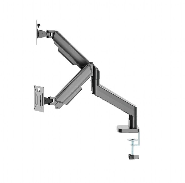 Gembird Desk mounted adjustable double monitor arm 17