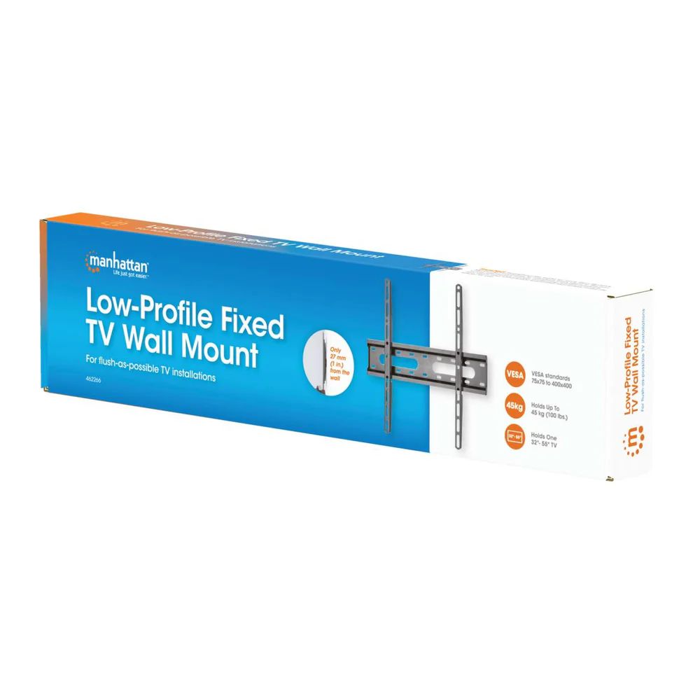 Manhattan Low-Profile Fixed TV Wall Mount 32