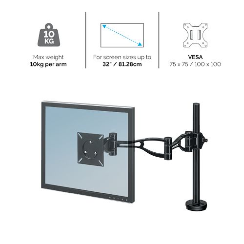 Fellowes Vista Single Monitor Arm
