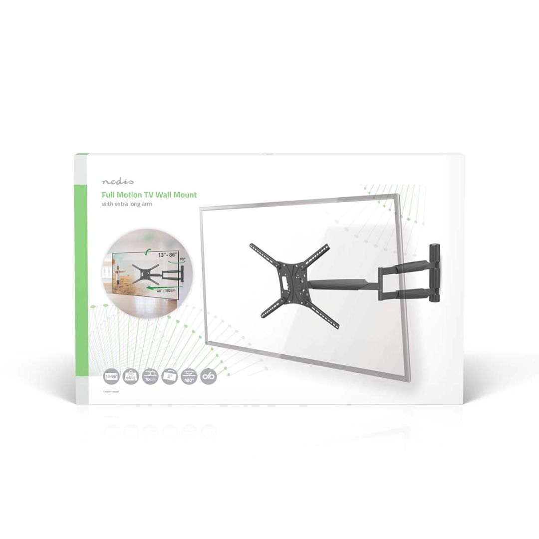 Nedis Full Motion TV Wall Mount 13