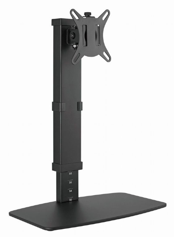 Gembird MS-D1ST-02 Height adjustable full-motion monitor desk stand 17