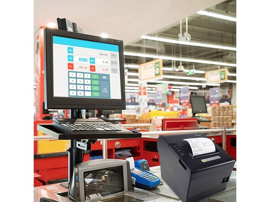 EQuip 80mm Thermal POS Blokknyomtató