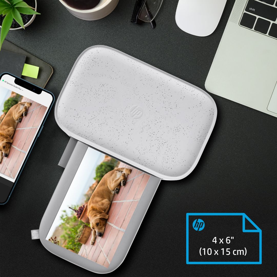 HP Sprocket Studio Plus Bluetooh Fotónyomtató Grey