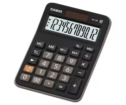 Casio MS-12B Asztali számológép Black