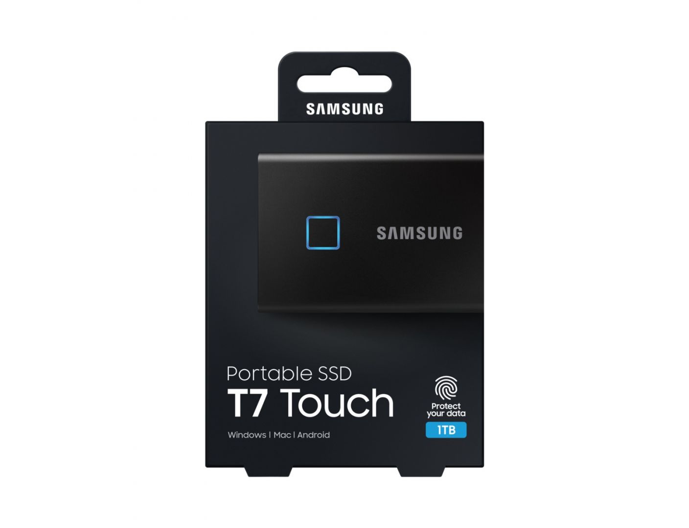 Samsung 1TB USB3.2/USB Type-C T7 Touch Black