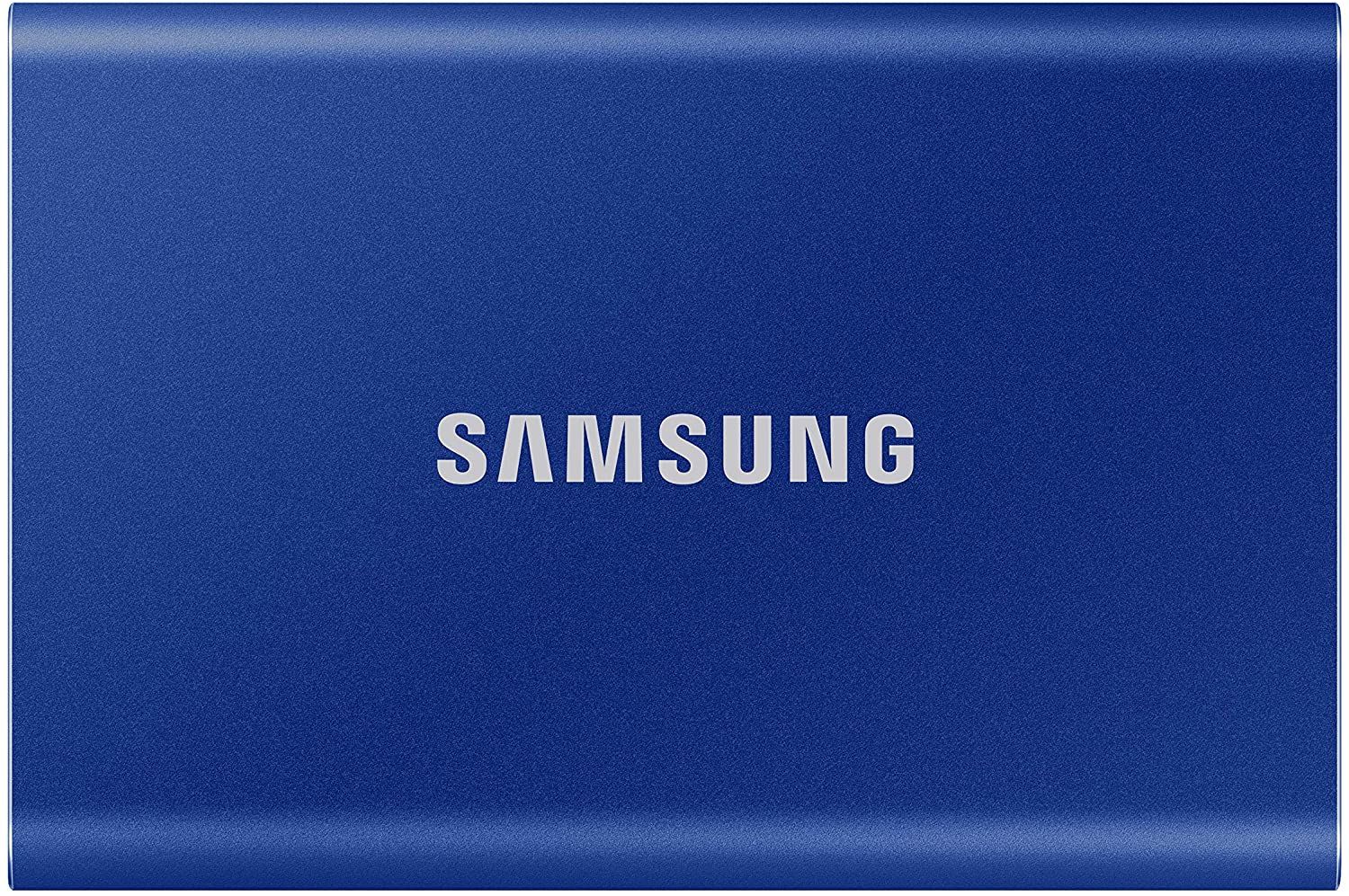 Samsung 1TB USB3.2/USB Type-C T7 Indigo Blue