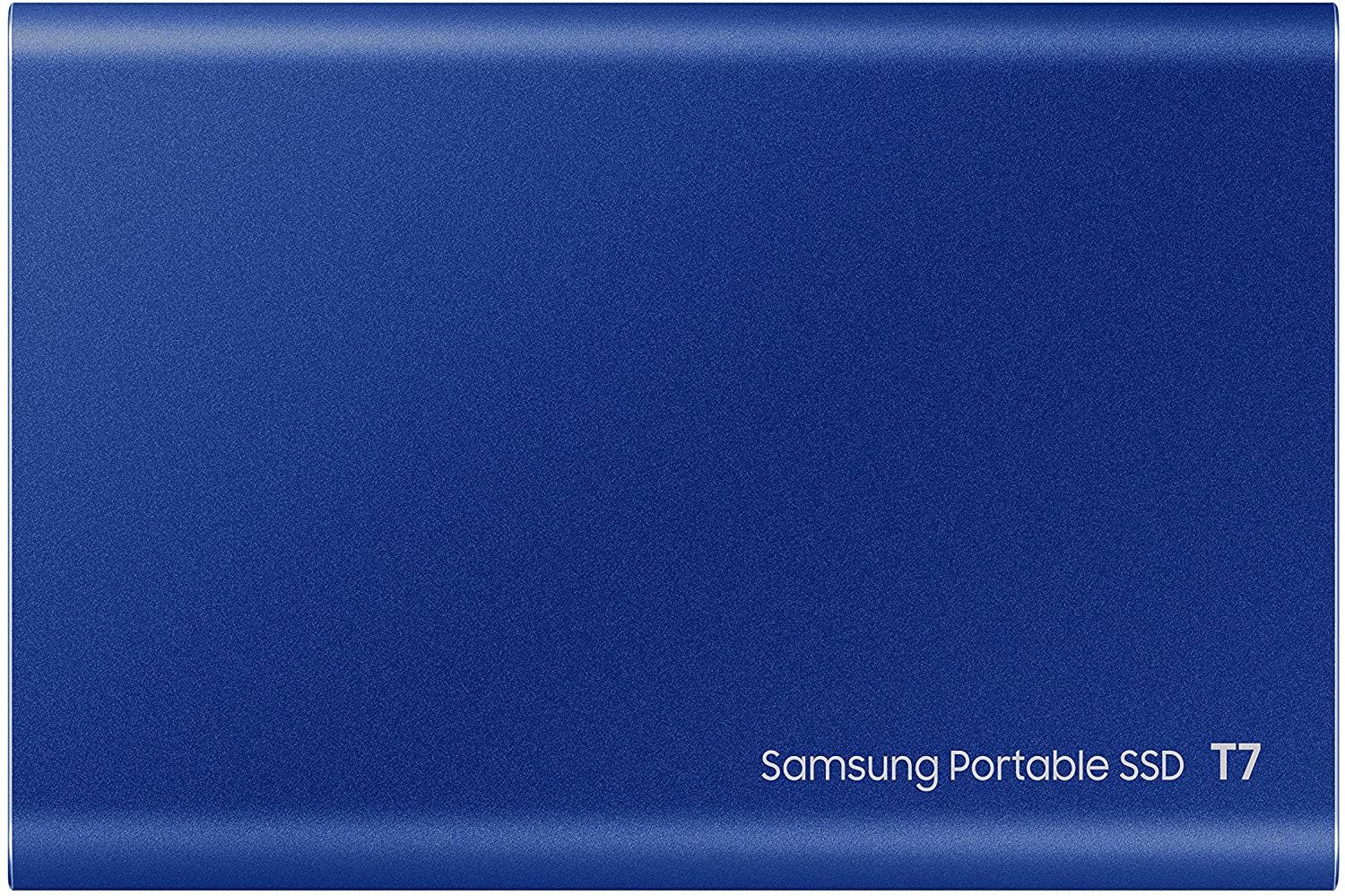 Samsung 1TB USB3.2/USB Type-C T7 Indigo Blue