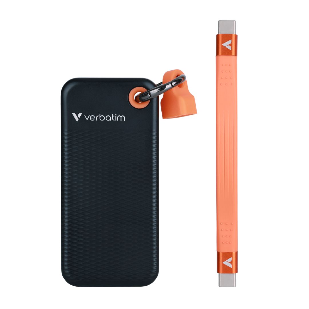 Verbatim 1TB USB3.2 Pocket SSD Black/Orange