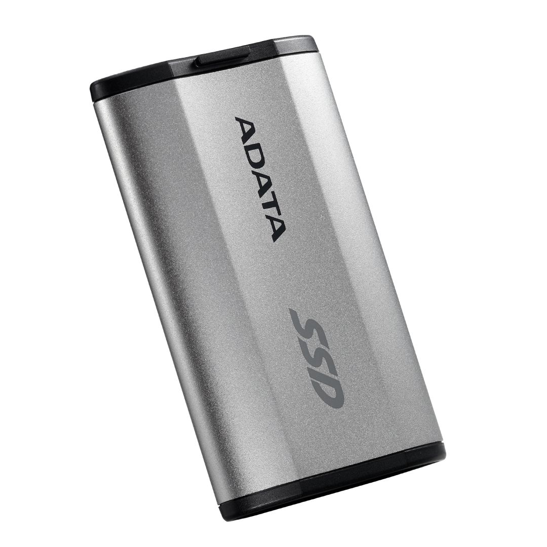 A-Data 500GB USB3.2 Type-C SD810 Silver Grey